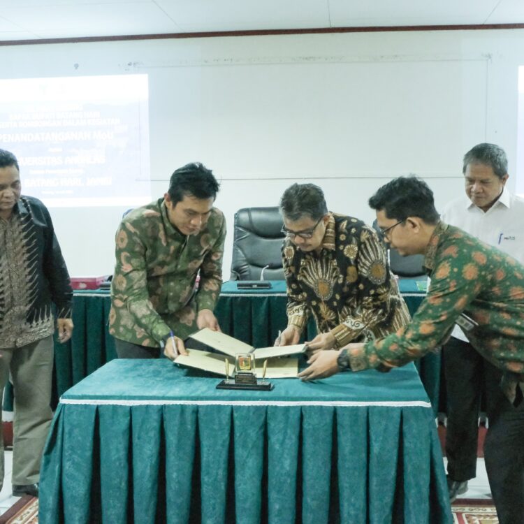 Bupati Batanghari MFA Sinergi Dengan Rektor Unand