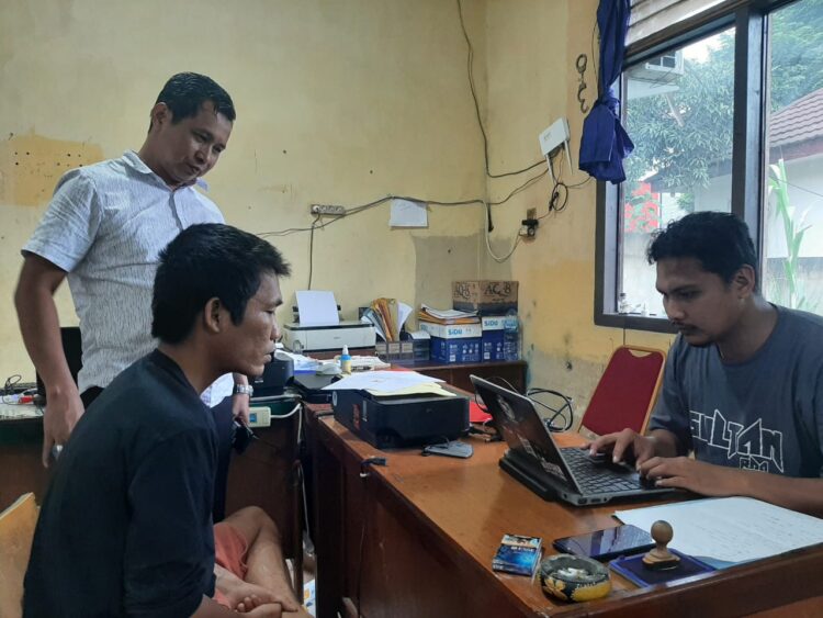 Polsek Sekernan Tangkap IP Pelaku Penggelapan Sepeda Motor