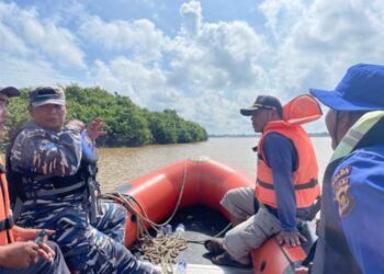 Unit Siaga SAR Nipah Panjang Lakukan Pencarian Korban Tenggelam