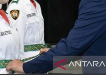 Paskibraka Batanghari Dikukuhkan Bupati Fadhil