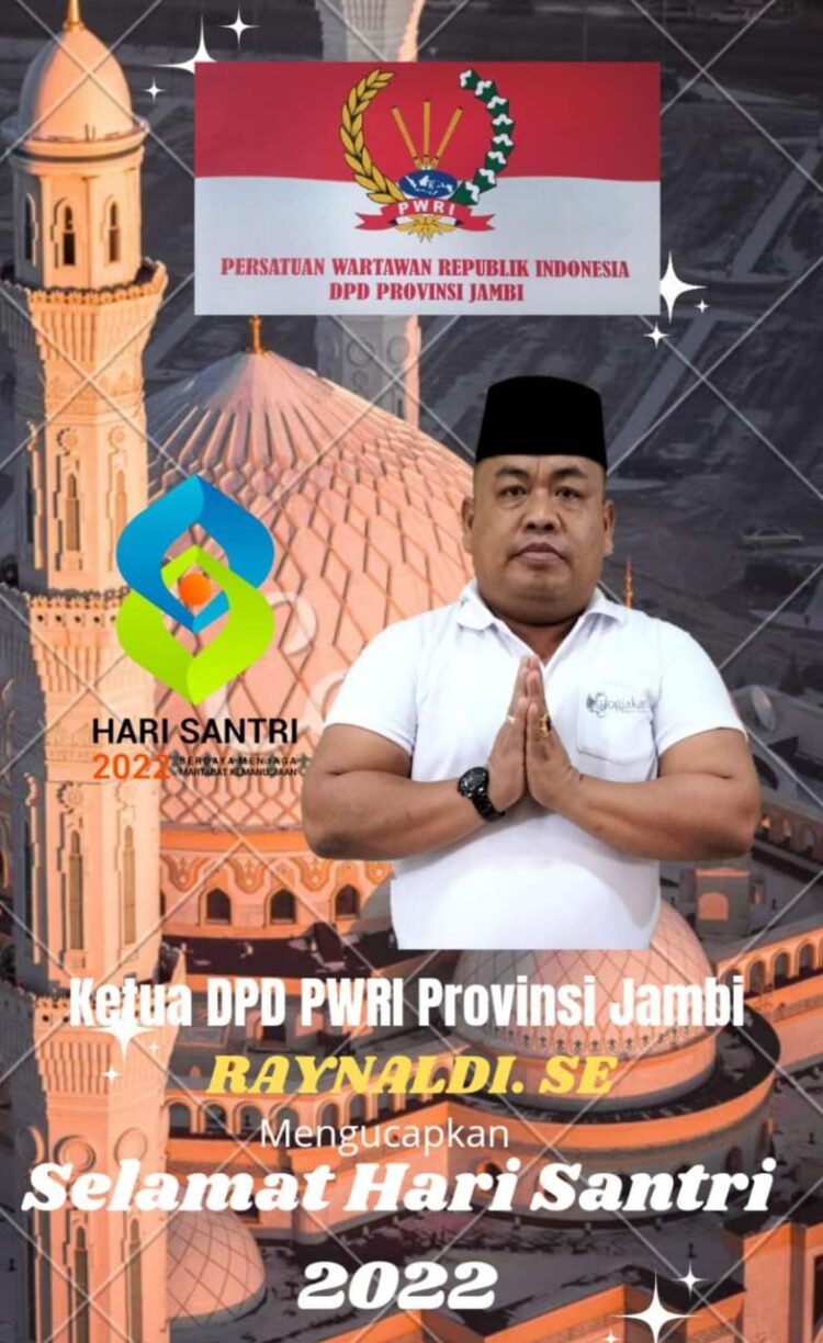 Ini Kata Ketua DPD PWRI Provinsi Jambi di Hari Santri 2022