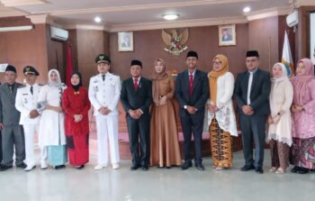 Sekda Sapril Lantik 8 Pejabat Tanjabtim 