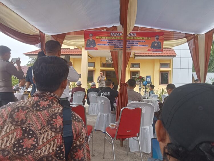 Kapolres Batanghari Kunjungi Mapolsek Mersam