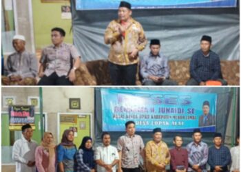 Gelar Reses di Desa Lopak Alai Junaidi Tampung Aspirasi Masyarakat