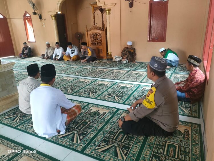 Serap Aspirasi Masyarakat, Polsek Sungai Gelam Gelar Jumat Curhat