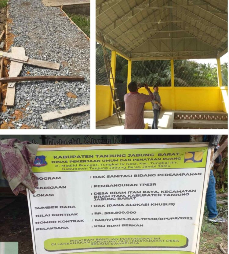 Proyek TPS3R 2022 Bram Itam Dikerjakan Loncat Tahun
