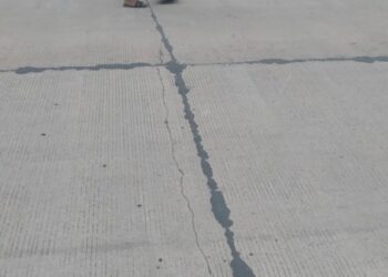 Proyek Rigid Beton Pengabuan Rusak, Anggota Komisi III DPRD Provinsi Berang