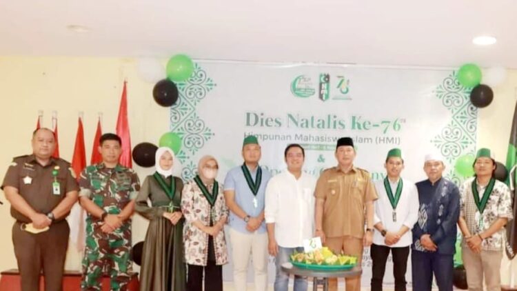 Wabup Hairan Hadiri Dies Natalis HMI ke-76