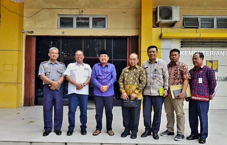 Terkait Jalan Nasional, Bupati Tanjabbbar Temui BPJN Jambi