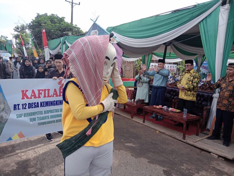 Pelepasan Peserta MTQ Tingkat Desa Kemingking Dalam ke VIIl Berrlangsung Meriah