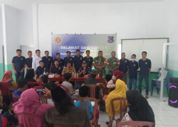 Pemuda Karang Taruna Kecamatan Merlung Gelar Sunatan Massal