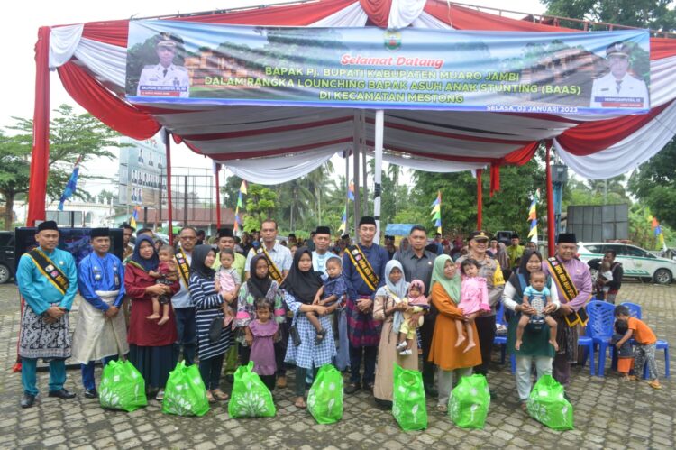 Pj Bupati Bachyuni Launcing BAAS di Kecamatan Mestong.