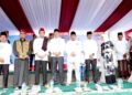 Wabup Tanjabbar Hadiri Tabligh Akbar Bersama UAS di Desa Purwodadi