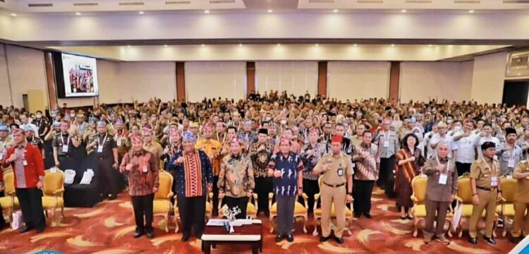 Wabup Hairan Hadiri Rakornas Pembentukan Ketahanan Ekonomi, Sosial dan Budaya