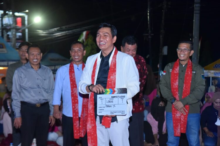 Bupati Fadhill Buka Sinema Keliling Road Show Festival Bulanan 2023.