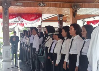 Di Prosesi Pelantikan P3K, Ini Pesan Fadhill