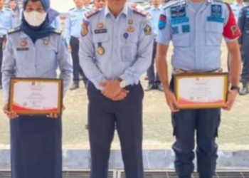 Apresiasi Kalapas Muara Bulian Edy Susetyo Kepada Pegawai Terbaik