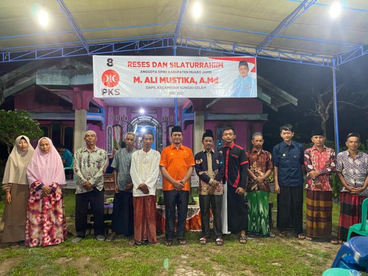 Serap Aspirasi Warga Sungai Gelam, Anggota DPRD Muaro Jambi M Ali Mustika Gelar Reses