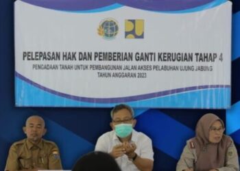 PUPR Provinsi Lakukan Pelepasan Hak dan Ganti Rugi