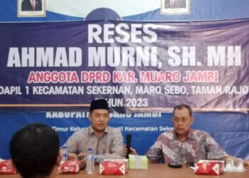 Anggota DPRD Muaro Jambi Fraksi Nasdem Tampung Aspirasi Masyarakat Sengeti