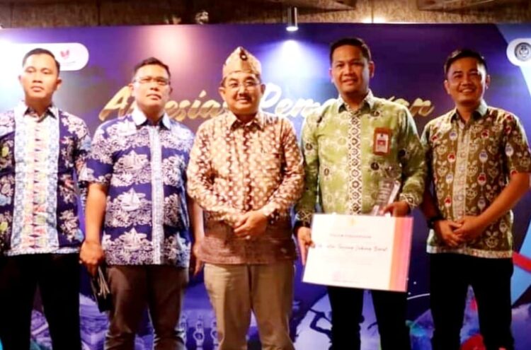 Pemkab Tanjabbar Raih Penghargaan Video Kreatif BBWI Tahun 2023