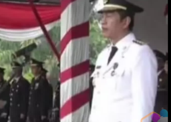 Bupati Fadhil jadi Irup di Peringatan HUT RI ke 78