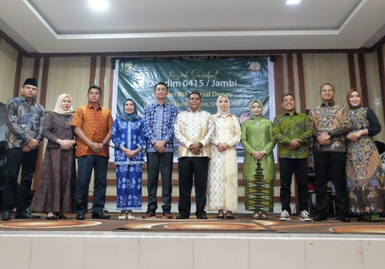Pemkab Muaro Jambi Gelar Pisah Sambut dengan Dandim 0415/Jambi di Rumdis Bupati