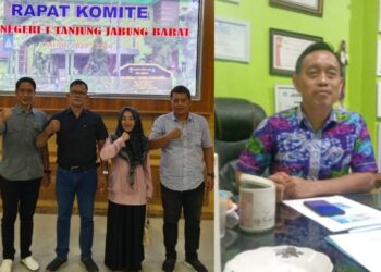 Terpilih Secara Aklamasi, Mardan Kembali Nahkodai Komite SMAN 1 Tanjabbar