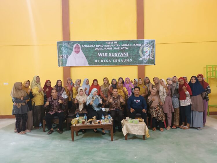 Anggota DPRD Muaro Jambi Fraksi PKB Wiji Susyani Gelar Reses