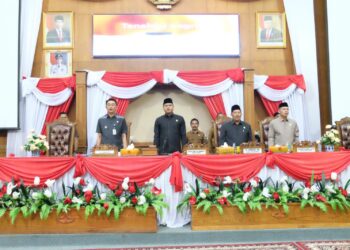 Ketua DPRD Muaro Jambi Pimpin Paripurna KUAP dan PPAS Tahun 2023