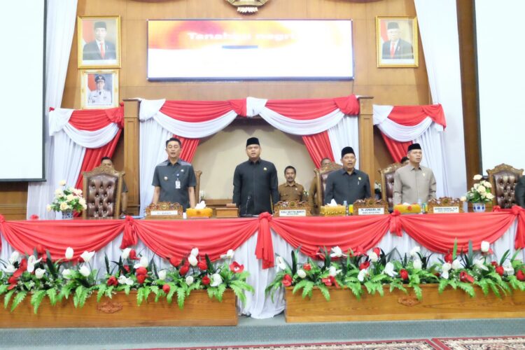 Ketua DPRD Muaro Jambi Pimpin Paripurna KUAP dan PPAS Tahun 2023