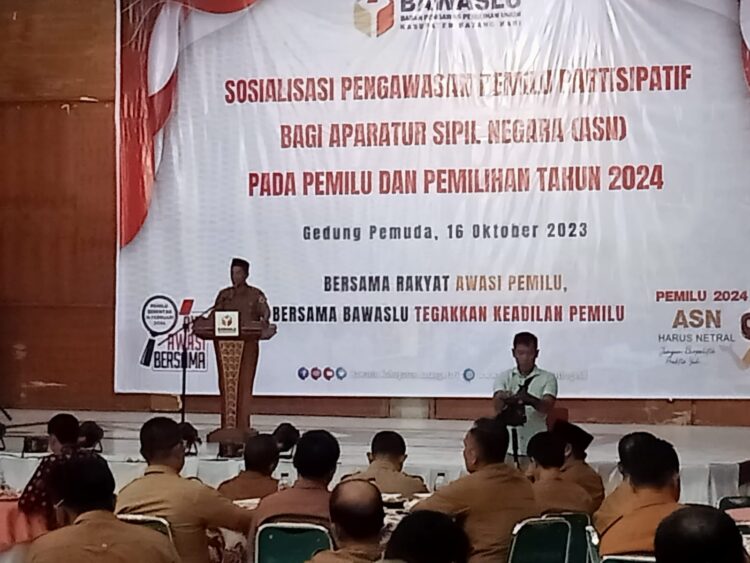 Sekda Batanghari M.Azan Hadiri Acara Bawaslu