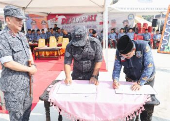 MoU Pemkab Tanjab Barat Dengan BNNK Tanjab Timur