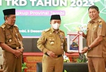 Wabup Tanjab Barat Hadiri Kegiatan DIPA dan TKD Tahun 2023
