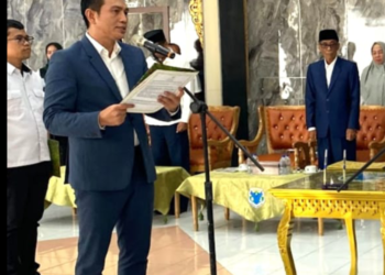 Kembali Bupati Fadhil Lantik 44 Pejabat