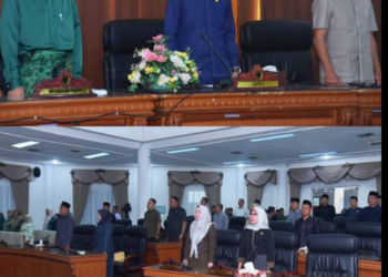 Wabup Bakhtiar Hadiri Paripurna LKPJ DPRD Batanghari