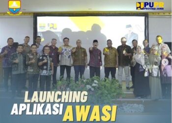 PUPR Provinsi Jambi Luncurkan Aplikasi AWASI