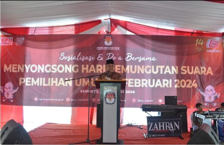 Wakili Pj Bupati, Sekda Hadir di Sosialisasi dan Doa Bersama