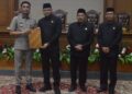 Pj Bachyuni Hadiri Sidang Paripurna DPRD Muaro Jambi