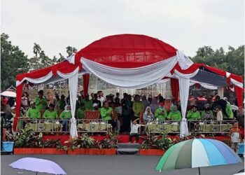 Meriahkan HUT RI ke 79 Pemkab Batanghari Gelar Parade