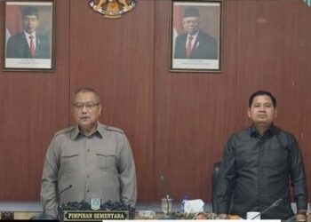 Pimpinan Sementara Ketua DPRD Koja, Gelar Paripurna