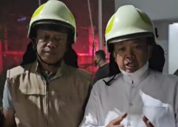 Breaking News Gedung ATR/BPN Dilalap Api, Ruangan Biro Humas Jadi Korban