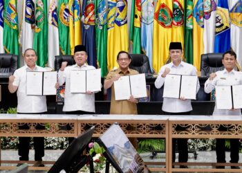 Kementrian ATR/BPN Teken Nota Kesepahaman 3 Kementrian dan Lembaga