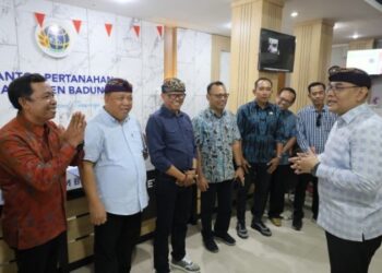 Wamen ATR/BPN Tinjau PELATARAN di Kantah Kabupaten Badung