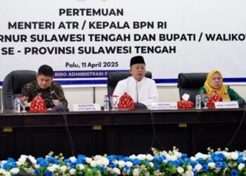 Menteri Nusron Ungkap Ada 1,1 Juta Hektare Tanah di Sulteng