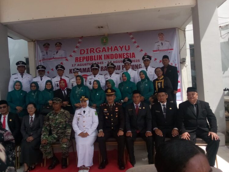 HUT RI Ke 80, Kecamatan Ranpul Gelar Upacara Pengibaran Bendera