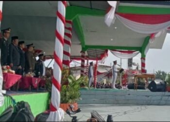 Pengibaran Bendera Merah HUT RI ke-80 Tahun 2025, Bupati Fadhil Jadi Irup