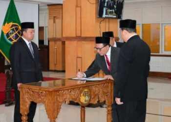 Lantik Pejabat Struktural, Menteri ATR/BPN