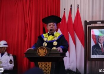Menteri Nusron Wisuda 624 Taruna/i STPN