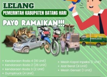 Lelang Randis, Pemkab Batanghari Persilahkan Bagi Masyarakat Untuk Ikut Serta